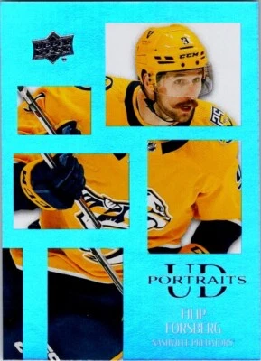 2024 Upper Deck Filip Forsberg Portraits #P-13 Predators - Image 1 of 3