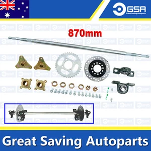 High-Quality Complete Axle Kit Slider Drift Trike Go Kart Quad 870mm length 25mm - Picture 1 of 7