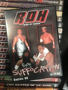 ROH Ring Of Honor DVD - SUFFOCATION 2006 - Rare OOP Pro Wrestling - Picture 1 of 2