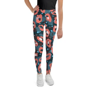 Youth Leggings Leopard AA1 CLOTHING - Picture 1 of 29
