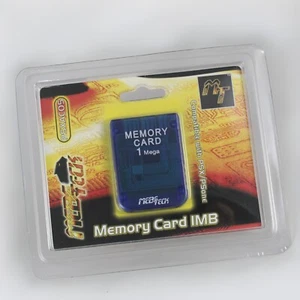MEBETECK Tarjeta de Memoria PSX PSone 1 Mega Vintage  NUEVA en Blister - Picture 1 of 3