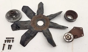 1996 Dodge Ram 5.9 12v Cummins Intercooled Clutch Fan w/ Pully Bracket Bolts OEM - Picture 1 of 9