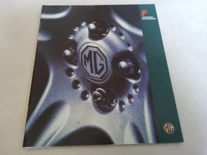 MG MGF CAR SALES BROCHURE & PRICE LIST JULY 1997 #AKM 600 - Picture 1 of 4