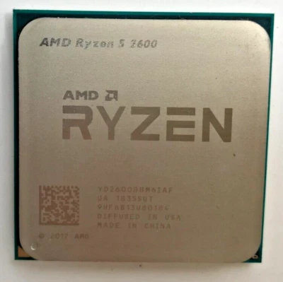 AMD RYZEN 5 2600 YD2600BBM6IAF - Six Core -  3,4GHz - Sockel AM4 #1204 - Bild 1 von 2