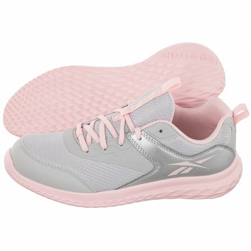 Scarpe da ginnastica bambina Reebok Rush Runner 4.0 argento rosa sneaker bambini NUOVE