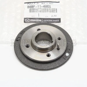 NEW GENUINE OEM MAZDA ENGINE CRANKSHAFT PULLEY COVER  PROTEGE MIATA B6BF-11-400A - Picture 1 of 10