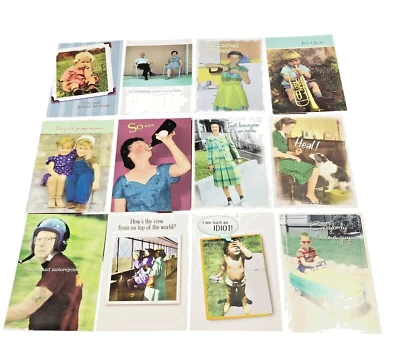 Lot Of 12 Shade Tree Greetings Cards Actual Pictures Collection Various Subject - Image 1 of 4