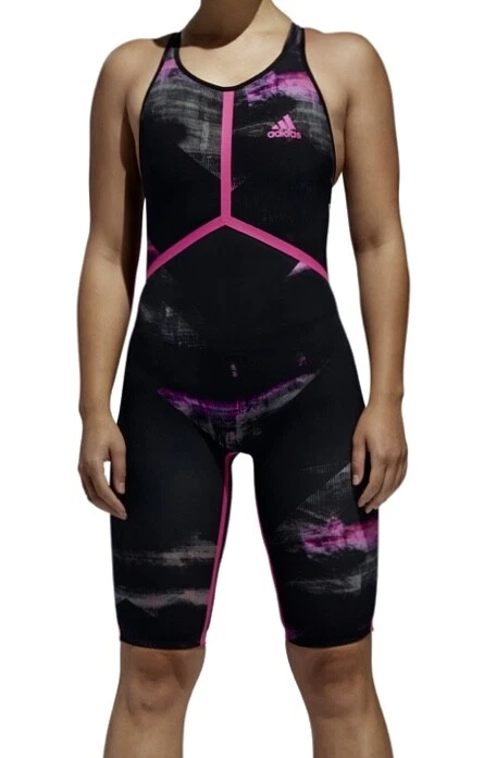 adidas Womens Size 20” Adizero XVIII Freestyle Breaststroke Fina Swimsuit CD5236