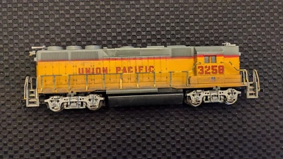 Bachmann HO EMD GP50 Locomotive  UP #3258, weathered, pulls good, runs good - Image 1 of 4