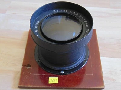 Lens Objektiv Heliar 1:4,5 F=36 cm. M 103,5 Voigtländer Braunschweig für Platten - Bild 1 von 4