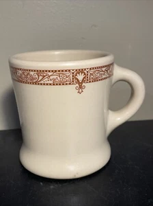 Inca Ware Shenango China New Castle PA Edger Pattern Restaurant Ware Mug - Picture 1 of 8
