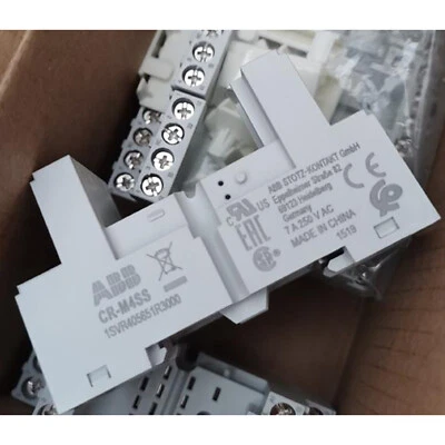 one new ABB CR-M4SS Relay Socket Fast Shipping - Image 1 of 4