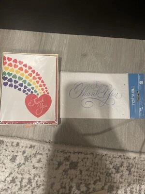 Tarjetas de agradecimiento American Greetings de colección 2 paquetes 10/8 selladas Foto 1 de 4