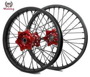 21/18" Complete CNC Wheel Set Gas Gas MC EX EC 125 250 350 450 2021-23 Enduro - Picture 1 of 12
