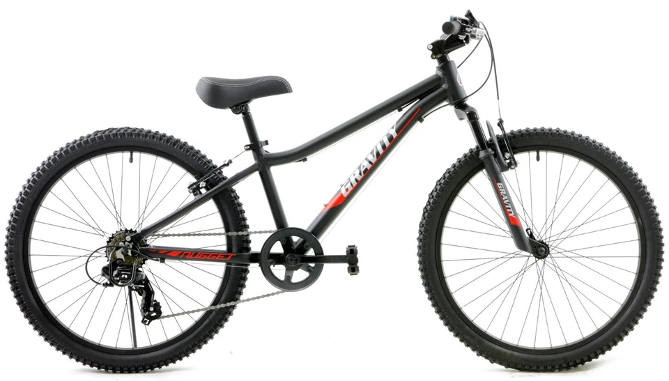 Gravity Nugget 24in Wheels 12in Frame Kids Mountain Bike W/ Front Suspension - Image 1 of 1