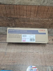 Tóner magenta genuino nuevo OKI C5500/C5650/C5800 43324402 - Imagen 1 de 4
