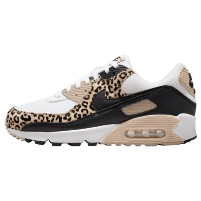 耐克 Air Max 90 Leopard Sanddrift 黑色女式 - IF1619-100 立即发货 — 第 1/4 张图片