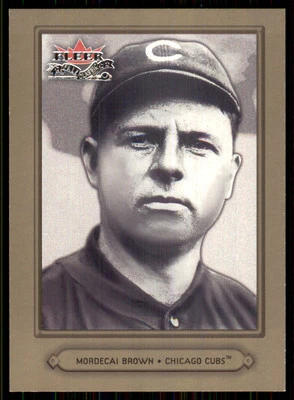 2002 Fleer Fall Classic #48 Mordecai Brown Chicago Cubs - Image 1 of 2