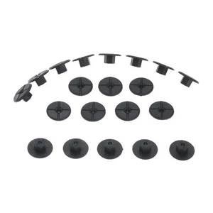 10Pcs 4mm Unthreaded Nuts for Mercedes Benz Fender Splash Guard Wheel Bumper - Picture 1 of 12