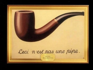 2023 The Bar Pieces of the Past Art #73 The Treachery of Images - Rene Magritte - Picture 1 of 2
