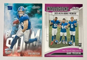 2025 Absolute Cam Skattebo By Storm + Introductions Jaxson Dart Giant Potential - Picture 1 of 2