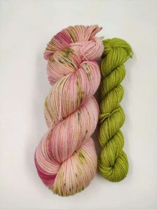 handgefärbtes Merino Noble Sock Set 120 g  -  BUSCHRÖSCHEN 485 - Bild 1 von 1