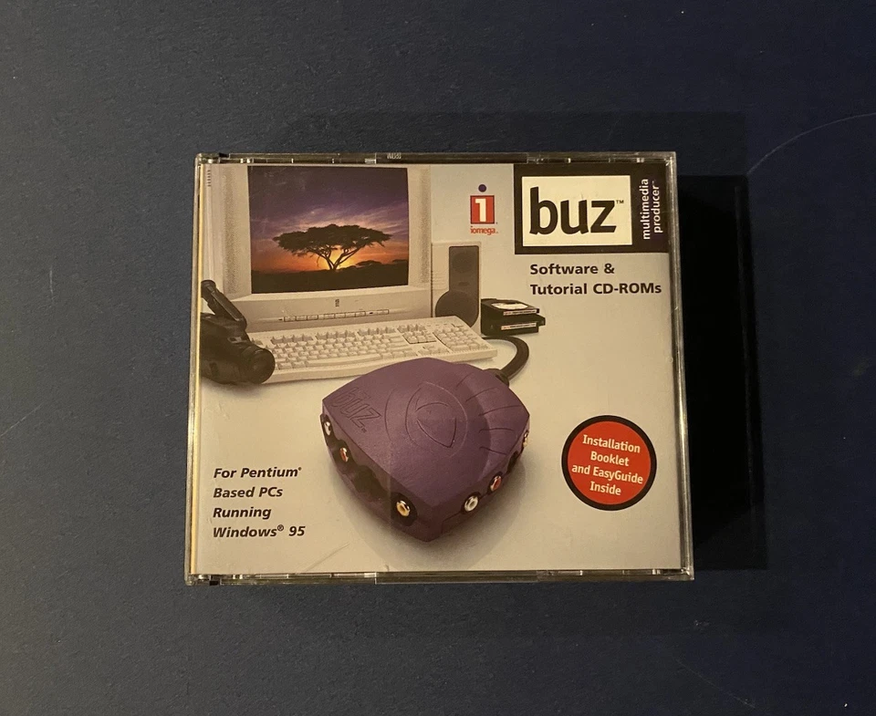 IOMega Buz Multimedia Producer CD-ROMs Installation & Applications Software Only - Image 1 of 4