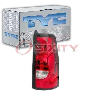 Lente de luz trasera derecha TYC para Chevrolet Silverado 1500 2004-2006 eléctrica gg Foto 1 de 4