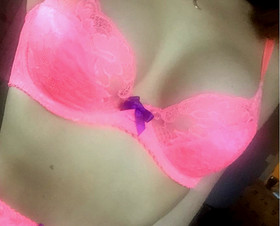 Agent Provocateur neon pink festival bra 32C or 32E new