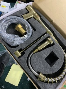 Moderne Küchenarmatur Monoblock Einhebel Spültischarmatur mit herausziehbarer Schlauchbrause - Bild 1 von 6