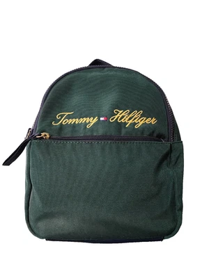 Mochila pequeña para mujer Tommy Hilfiger verde 10x8 pulgadas Foto 1 de 4