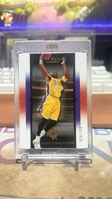 2005-06 Upper Deck Ultimate Collection Kobe Bryant 24/750 Jersey Numbered Base  - Image 1 of 3