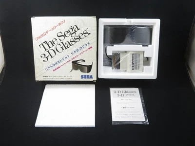UNUSED SEGA 3-D Glasses 3D Glass for Master System Mark III 3 made in Japan 2 - Image 1 of 4
