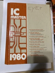 1980 IC Master Catalog Vintage Computer Chips Technology Reference Book - Bild 1 von 5