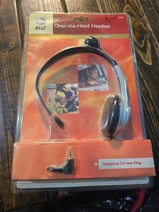 Auriculares ejecutivos AT&T EH-530, diadema negra con micrófono con cancelación de ruido - Imagen 1 de 5