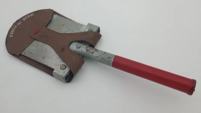 Vintage Trench Spade Multi Tool Galvanized Steel 1950-1960 Made in Korea - Image 1 of 3