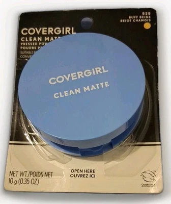 COVERGIRL Clean Matte Pressed Powder 525 Buff Beige 0.35 oz - Image 1 of 3