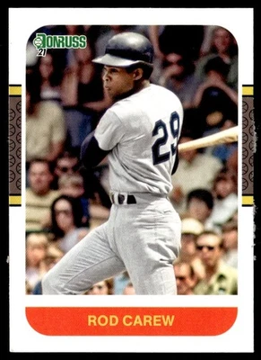 2021 DONRUSS ROD CAREW MINNESOTA TWINS NO250 - Изображение 1 из 2