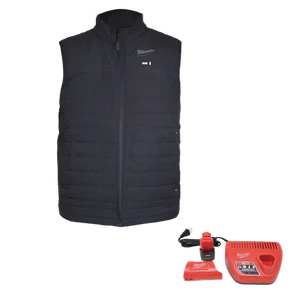 Milwaukee M12 beheizbares Weste Set (schwarz) - Größe Small - Bild 1 von 5