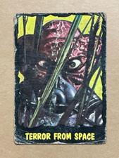 The Outer Limits (TV) Vintage 1964 Bubbles Inc. (Topps) #4 "Terror From Space"