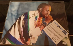 Kanye West Ye Autogramm ACOA COA Authentication 11x14 RAR - Bild 1 von 2