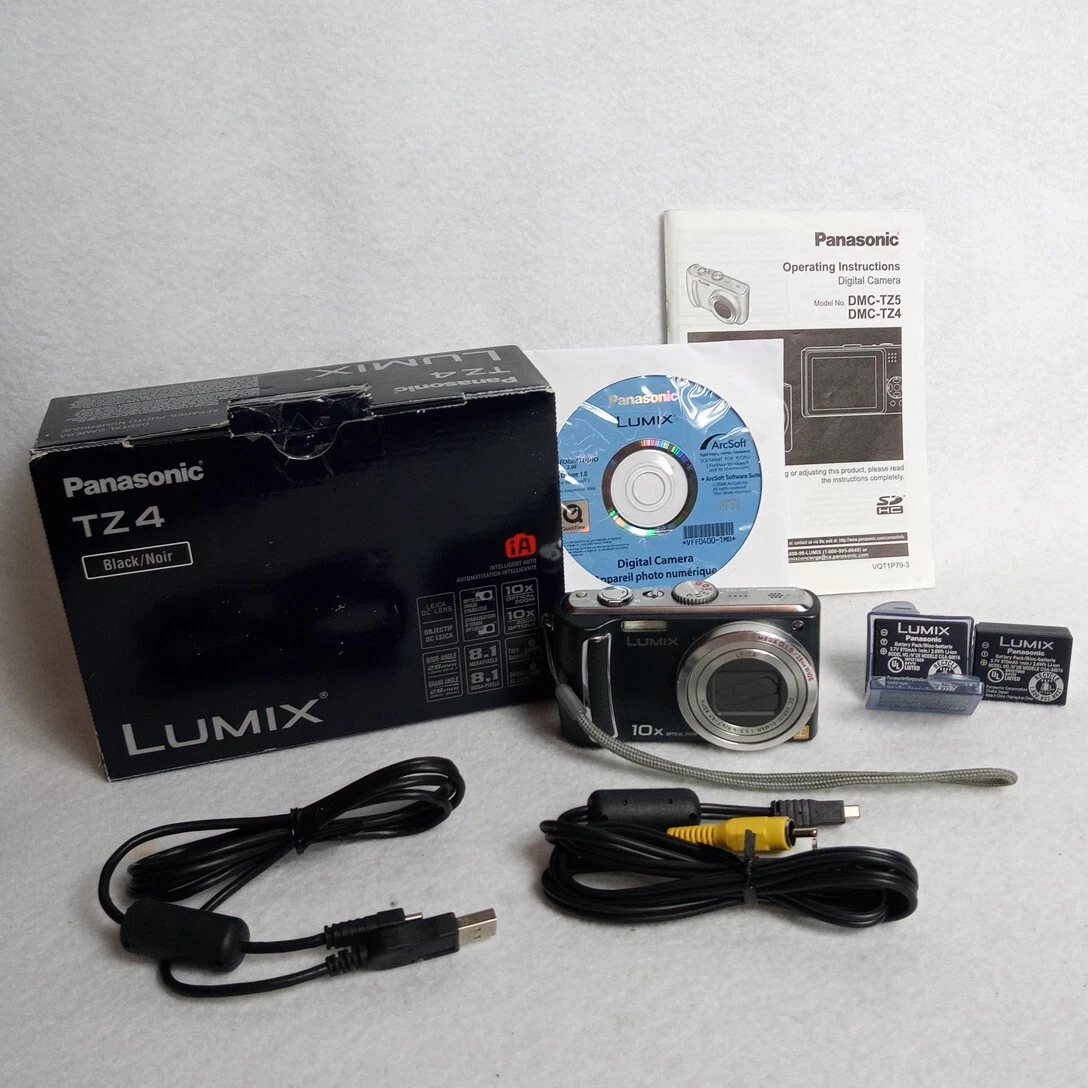 Preços baixos em Câmeras digitais Panasonic LUMIX DMC-TZ10 | eBay