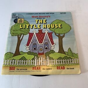 Vintage Walt Disney The Little House Read Along Book and Record 1970 353 Tested