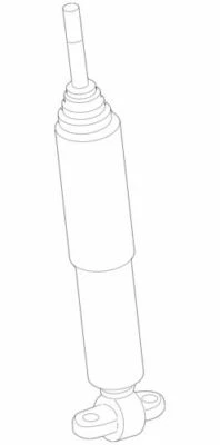 Genuine GM 2010 Chevrolet GMC Silverado 3500 Sierra 3500 Shock Absorber 19208627 - Image 1 of 2