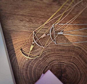 Taylor Swift's Same Style Archer Of Love Necklace Sweater Chain With Box Fashion - Picture 1 of 8