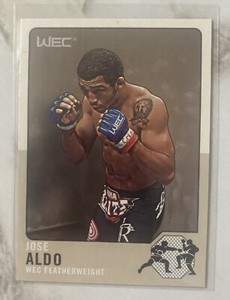 Jose Aldo 2011 Topps UFC Title Shot UFC Legacy Insert Card MMA Scarface