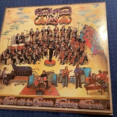 Procol Harum Live In Concert With The Edmonton Symphony Orchestra SP4335 Vinyl - Imagem 1 de 4