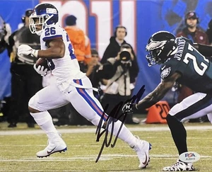 Saquon Barkley Signed Autographed New York Giants 8x10 Photo PSA/DNA COA - Picture 1 of 2