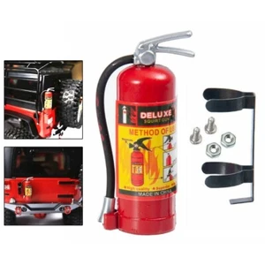 RC Scale Accessory Red Fire Extinguisher for 1/10 For Axial SCX10 Rock Crawlers - Picture 1 of 11