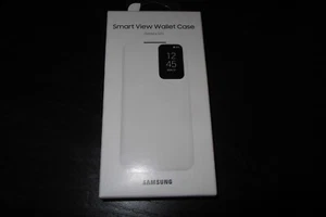 GENUINE OFFICIAL SAMSUNG S23 SMART CLEAR VIEW COVER CREAM NEW SEALED - Picture 1 of 6